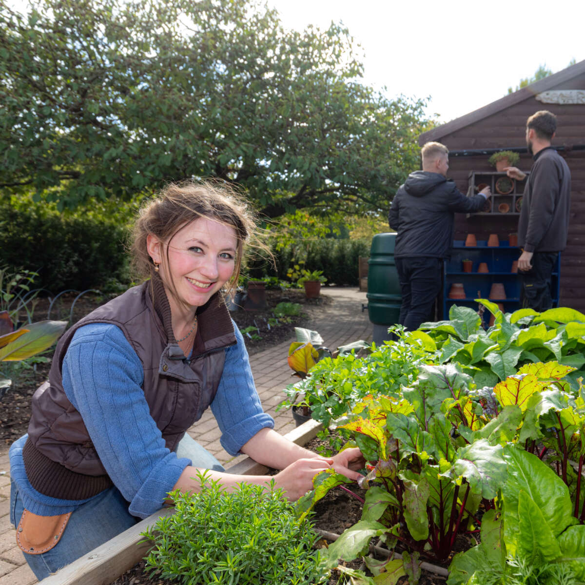 Sophie in Ryton garden