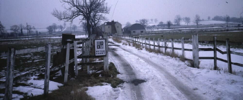 Ryton Gardens was created at Ryton Fields, just outside Coventry