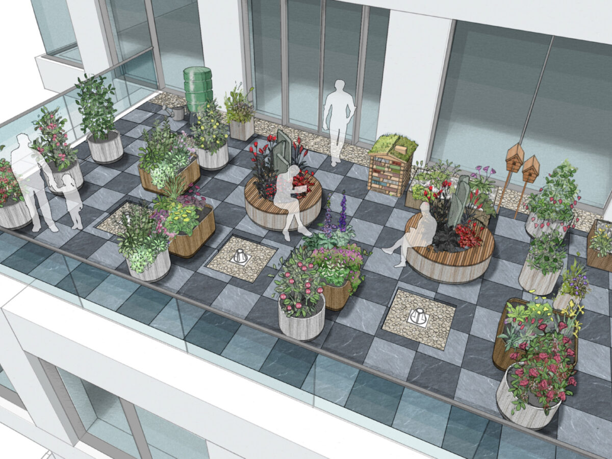 HSBC garden for growing spaces project