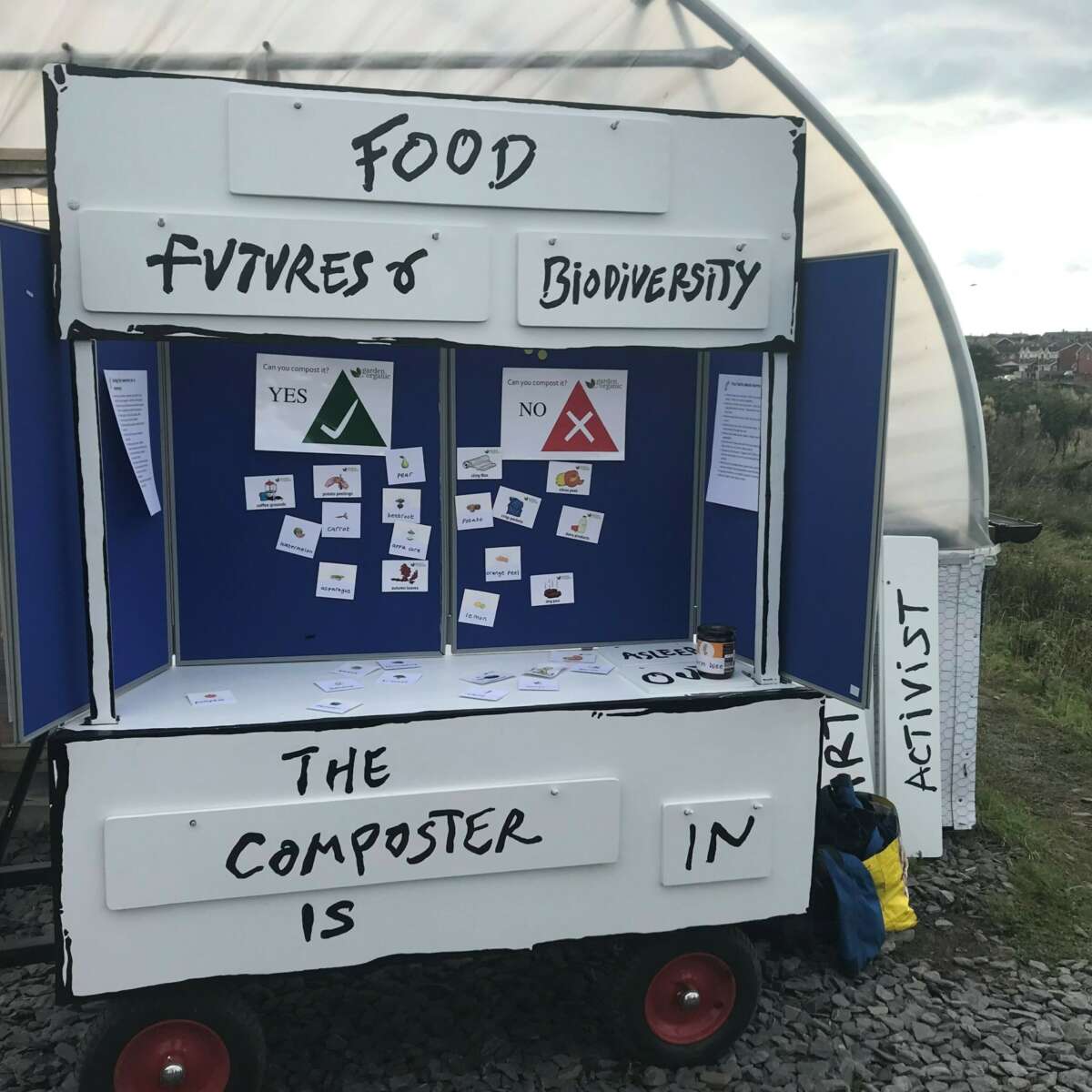 Composting machine